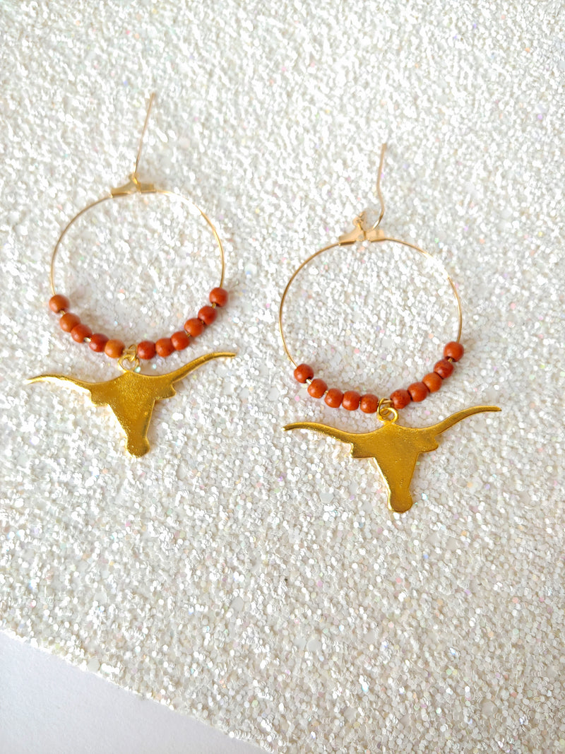 Longhorn Earrings