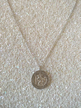 St. Christopher/.925 sterling silver necklace