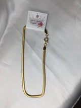 24 K Gold Plate Snake Chain/Necklace