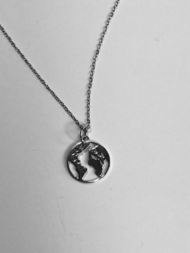 The world in .925 sterling silver