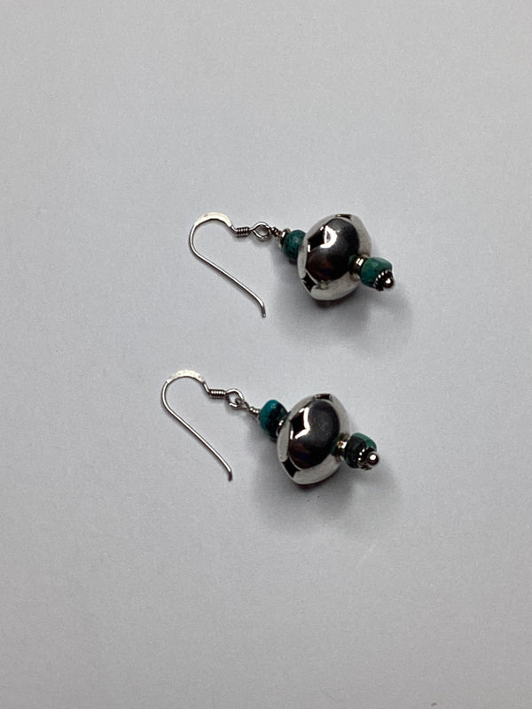 Sterling silver/turquoise earrings