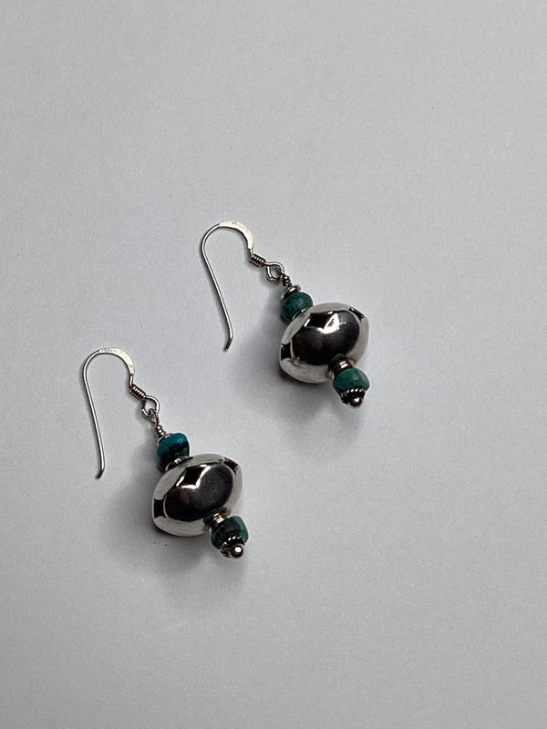 Sterling silver/turquoise earrings