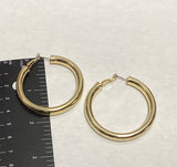 1 3/4 inch’s gold hoop earrings